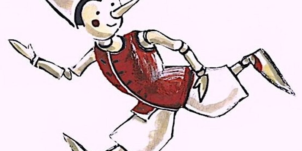 Il Pinocchio del laboratorio del Teatro Null a Farnese