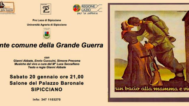 La Grande Guerra a Sipicciano